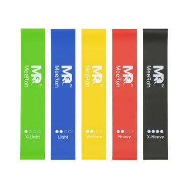 MeeRoh Resistance Bands Set – 5 Levels of Premium Fitness