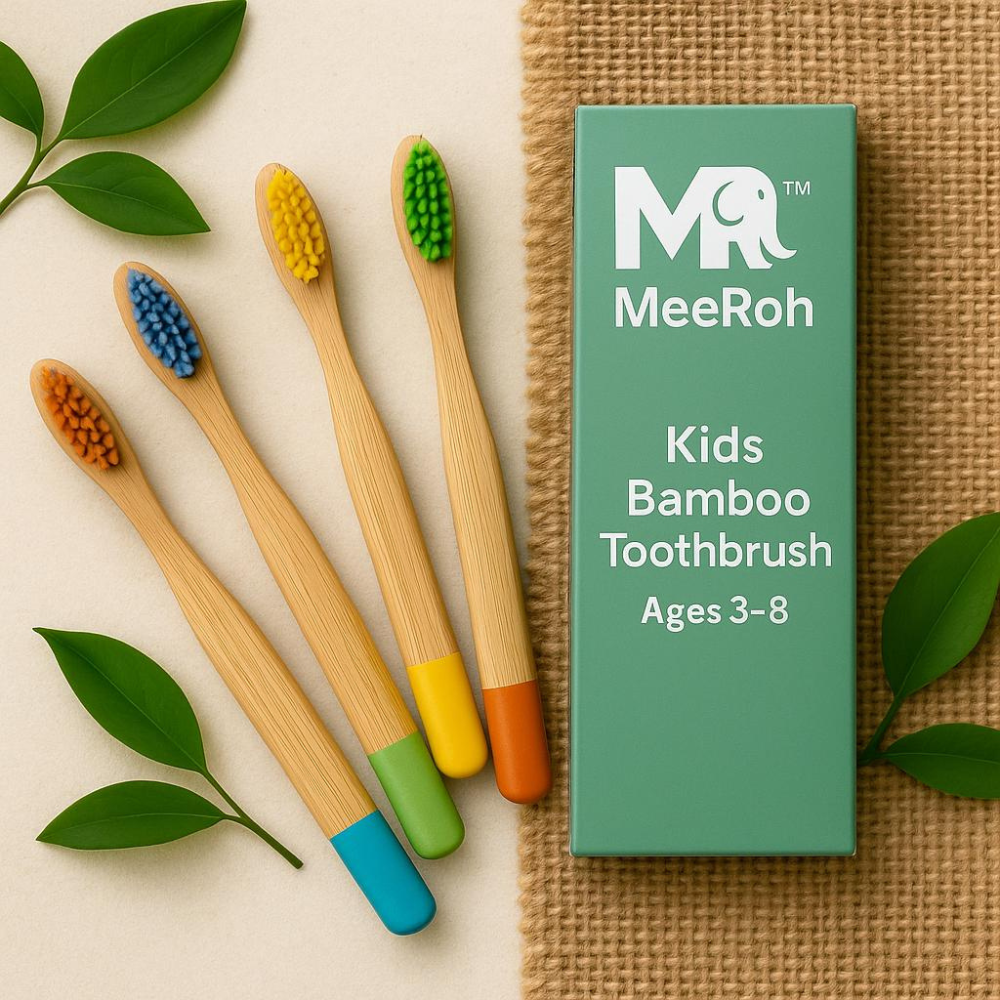 MeeRoh™ Kids’ Bamboo Toothbrush