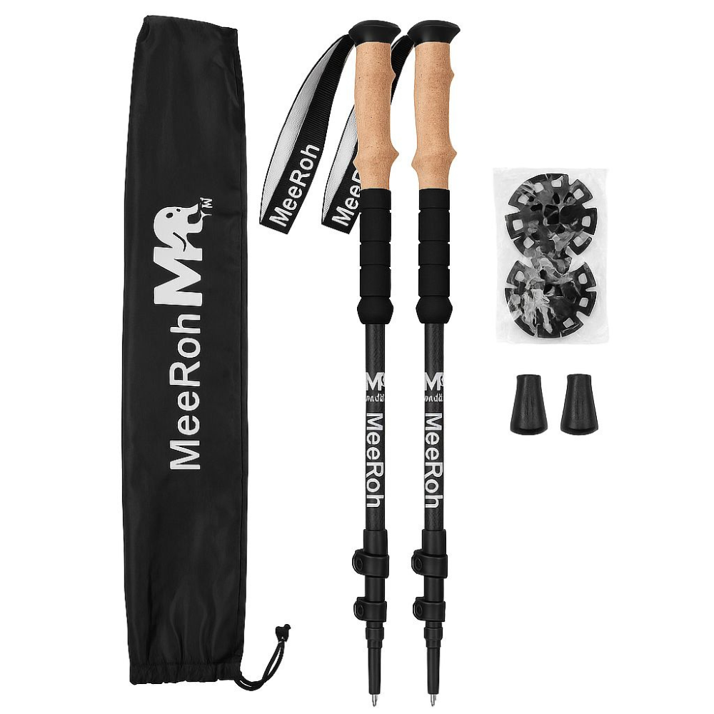 MeeRoh Premium Carbon Fiber Trekking Poles