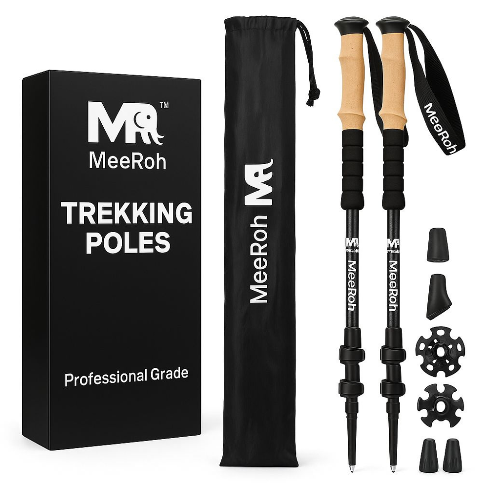 MeeRoh Premium Carbon Fiber Trekking Poles