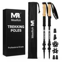 MeeRoh Premium Carbon Fiber Trekking Poles